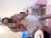 呆萌美少女漫展约炮白丝小白兔露脸口交内射