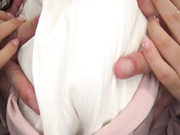 [NHDTB-898] 頑なに乳首を隠す巨乳女子の両手が感じてノーガードになるまでオイル揉みしまくれ！ - 2of5