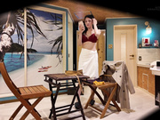 [SDNM-506] 「人の役にたつことが大好き」こども食堂でボランティアに従事。料理が得意なお漏らし奥さん 足立美緒 - 1of5