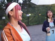 [STCV-557] 【流出映像】大学バスケサークル女子4人組が《バスケ街コン》で出会った男たちと大乱交 - 1of5