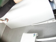 【精品厕拍】，商场女蹲厕，全景高清偸拍，多位小姐姐脸穴同框大小便，有好屄