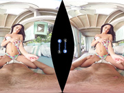 VR Porn College Step Sister Rides You Cowgirl in POV