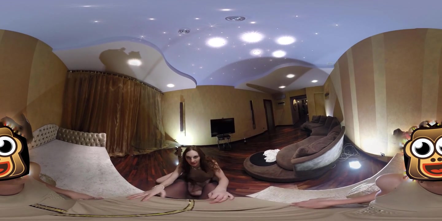 Virtual Porn 360 Teen babes getting horny on a couch