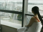 恋发癖富二代大富哥无敌海景房先用长发把鸡巴撸硬了再草逼