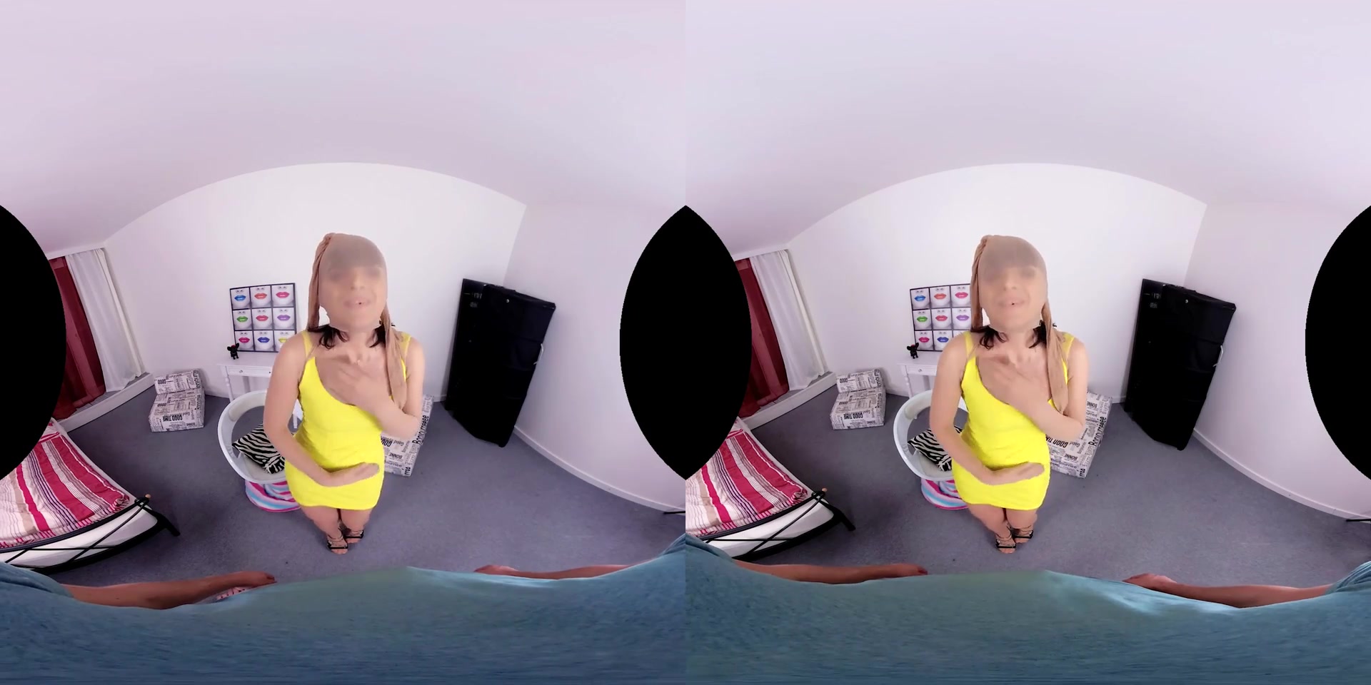 House Helper Caught in Nylon