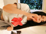 宅男福利非常骚浪的网红严XX学生装发骚挑逗没见过这么骚的小穴摸一下就淫叫不止720P高清