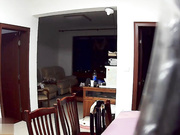 家庭网络摄像头TP白领小夫妻 女的洗完澡裸身出来，可惜摄像头没在浴室里 对白清晰