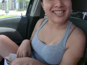 旅美留学生李美静假日和老外男友驱车到荒野露营野战美国伙食不错妹子貌似胖了啊