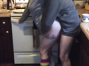 my wife is bende over ...with My friend.