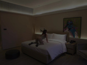 【精品福利】果哥原創白金版視頻-秀人網模特希白兔兔穿著情趣豹紋連體裝大尺度私拍 原版高清