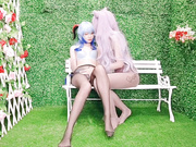 极品双女神惊现COS原神甘雨超唯美来袭