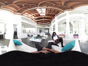 Blowjob from horny Ebony slut