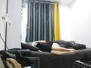 良家收割机跪在椅子上后入小妹妹被彻底征服