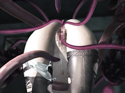 [3D][描き屋Kiyoshi]触手と女